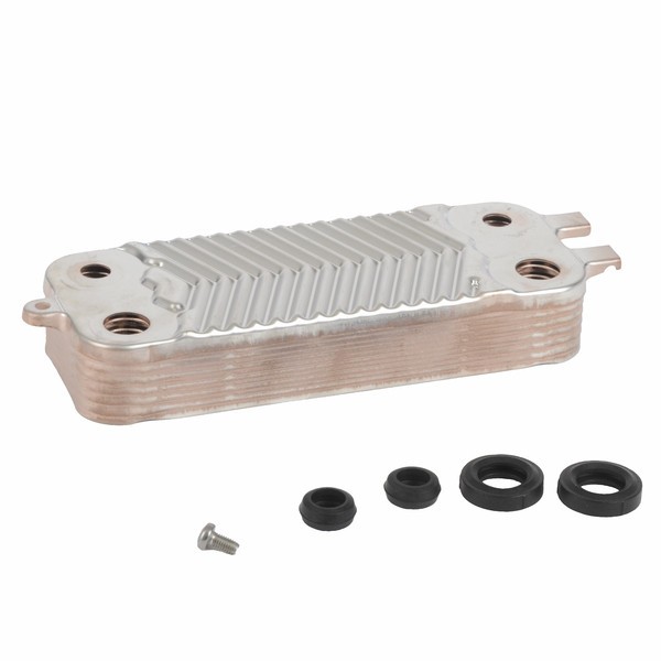 Échangeur de chaleur DIFF 7841790 en acier inox robuste pour chaudière