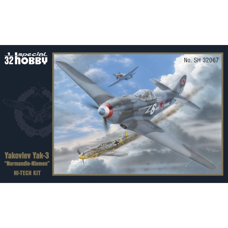 Maquette Yak-3 1/32 Special Hobby kit complet pour projet modélisme hiver