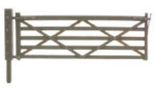 Peco NB-46 2 Field Gates, 2 Stiles and 1 Wicket Gate N Gauge