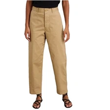 Alex Mill Boyish Chino High Waisted Casual Pants Khaki Tan Straight Leg Size 6