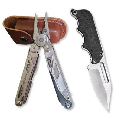 Multitool Set: SOG Instinct + Ultima Tool Viper² in Leatherman Qualität? Ja!