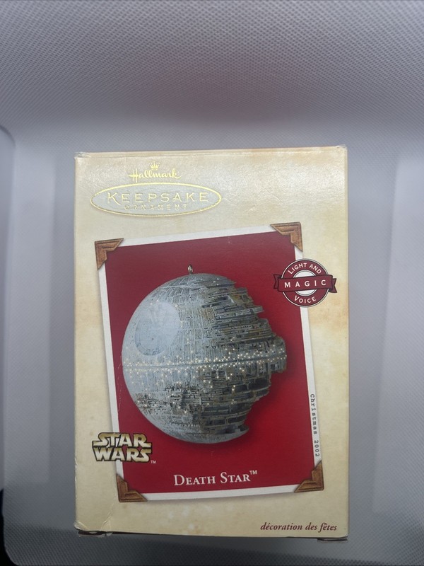 Hallmark Keepsake Star Wars Death Star Magic Light Christmas Ornament