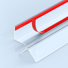 31.5" X 1.18" Wall Corner Protectors, 2PCS Clear Self-Adhesive Guards, Corner
