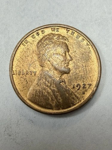 ** 1927-S LINCOLN CENT- VF+  (UPGRADE THAT SPOT IN YOUR SET)  PRICED TO SELL **