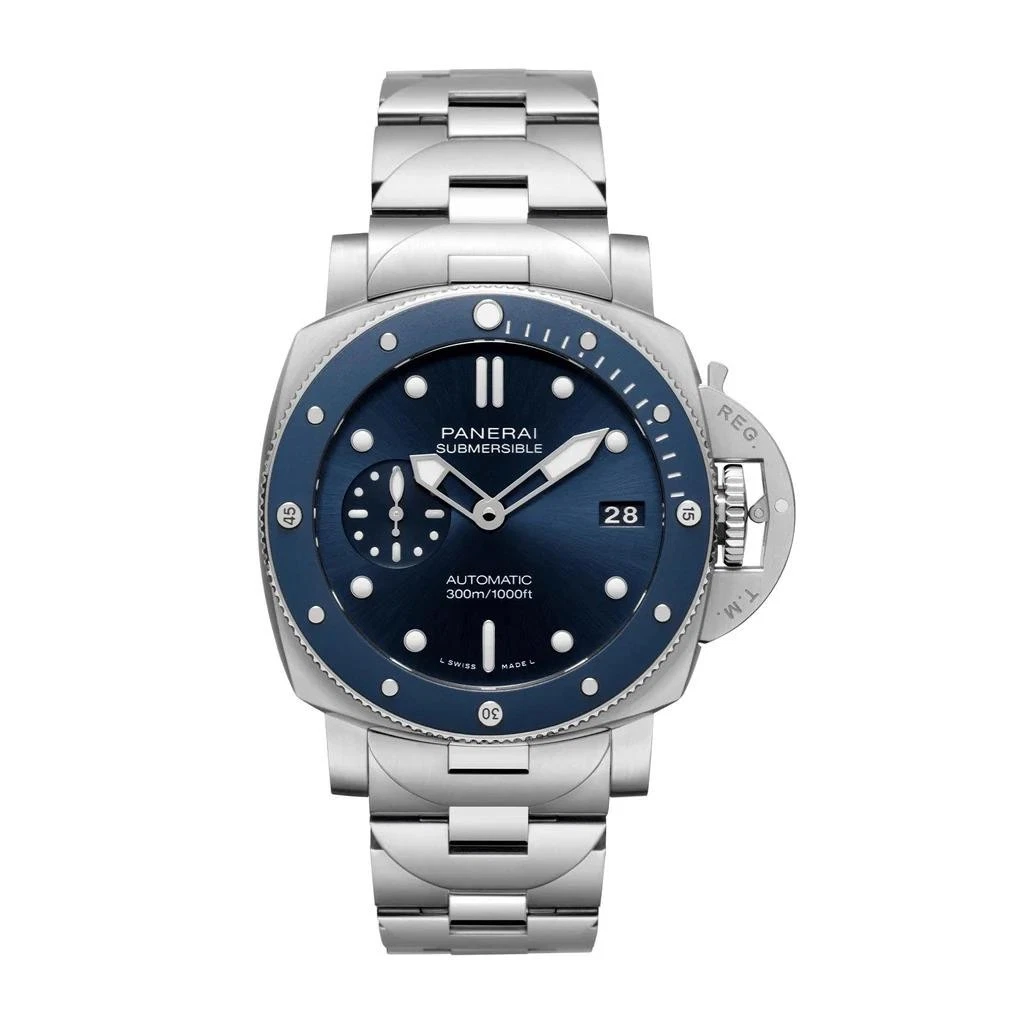 Panerai — Panerai Submersible Blue Notte Automatic 42mm Stainless Steel Men Watch PAM02068