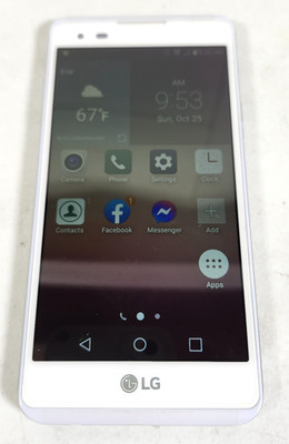 Boost Mobile LG Tribute LS676 HD 4G LTE Smart Phone 16GB White