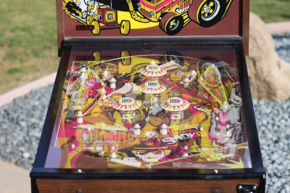 Máquina de Pinball Wonder Wizard CB Charlie Modelo PH 7730 *FUNCIONANDO* 1977 Foto 2 de 4