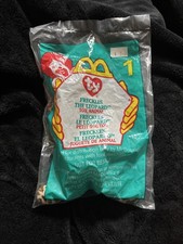 Ty Teenie Beanie Baby FRECKLES The LEOPARD 1 McDonald's Happy Meal Toy 1999 New
