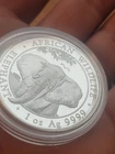 2021 Somalia Silver Elephant 1 oz — photo from another recent sale