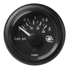 Vdo A2c59514149 Marine 2-116 52mm Viewline Boost Pressure Gauge 2 Bar30 Psi Vdo A2c59514149 Marine 2-116 52mm Viewline Boost Pressure Gauge 2 Bar30 Psi