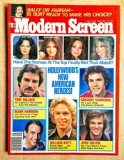 Modern Screen Magazine September 1981 Tom Selleck Meg Gallagher Burt Reynolds