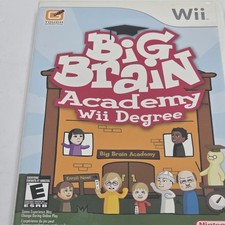 Big Brain Academy Wii Degree Nintendo Wii Game Complete CIB Tested Disc Manual