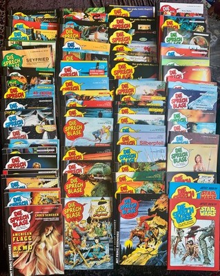 103 x Die Sprechblase in sehr guter Erhaltung,  Hethke, siehe Bild, Comic!