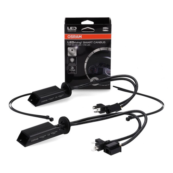 Osram LEDSC04 Ledriving Smart Canbus Adapter FüR H4 Auf LED UmrüStung (2 StüCk)-image