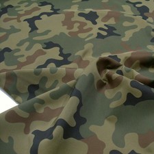 Camouflage Baumwollstoff Tarnstoff Armee Flecktarn für Hose Jacke Uniform Plane