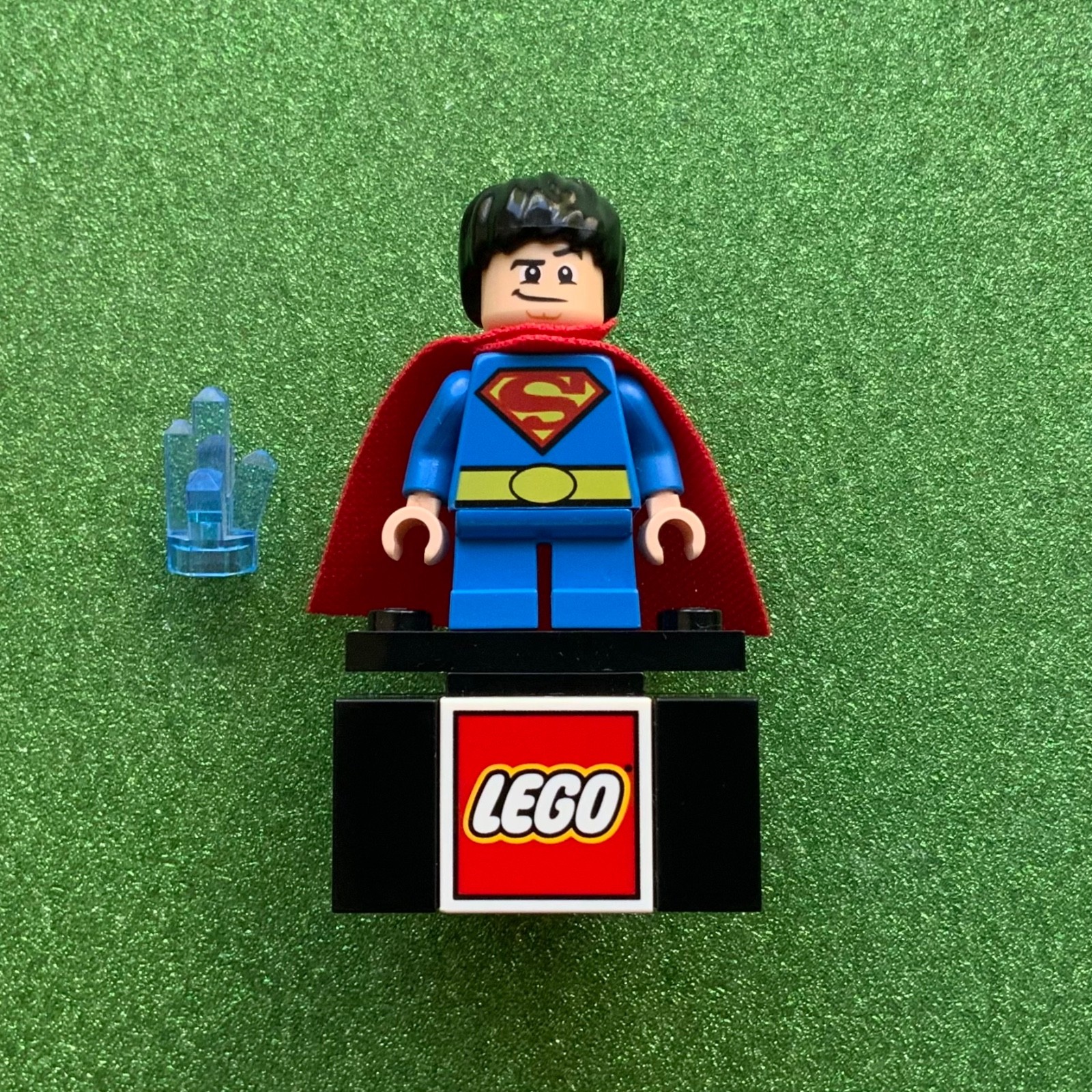 Genuine Lego Superman Minifigure (Used - Dc Mighty Micros - SH0348)