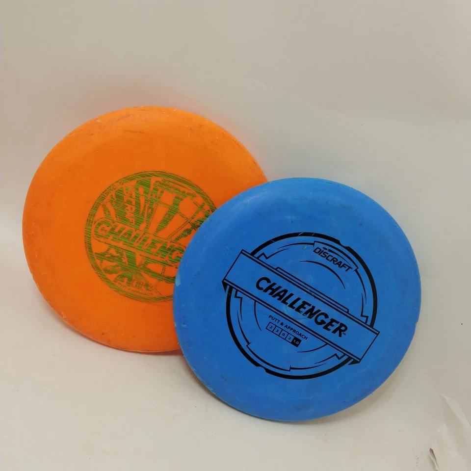 Used Discraft Pro-D Challenger Pair Set golf disc Putter Practice Good Beat - Image 2 of 4