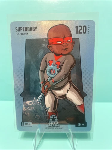 Bo Jackson Battle Arena Superbaby Blue Ice Battlefoil Rafael Devers BBF-48