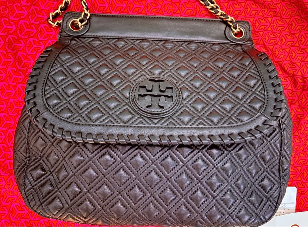Tory Burch Chain Shoulder Bag Leather Black Women's From Japan thumbnail 19