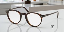 RALPH LAUREN POLO PH2083 5003 Shiny Dark Havana Demo Lens 48 mm Men's Eyeglasses