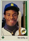 1989 Upper Deck Baseball Ken Griffey Jr. #1 RC Rookie Mariners