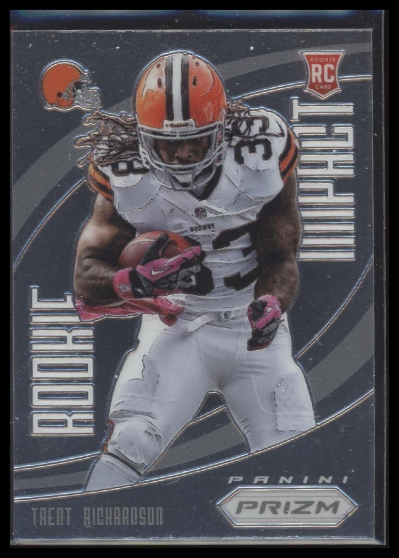 Trent Richardson Panini Prizm Rookie Impact #10 Base