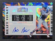 2019 Panini Contenders Draft Picks Nasim Nunez Cracked Ice Rookie Auto /23 RC