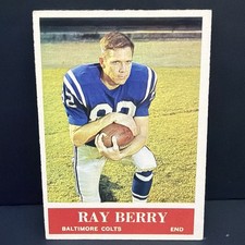 1964 PHILADELPHIA RAYMOND BERRY BALTIMORE COLTS #1