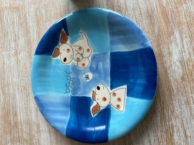 MILA, Handpainted Teller Dishwasher+Microwave Safe