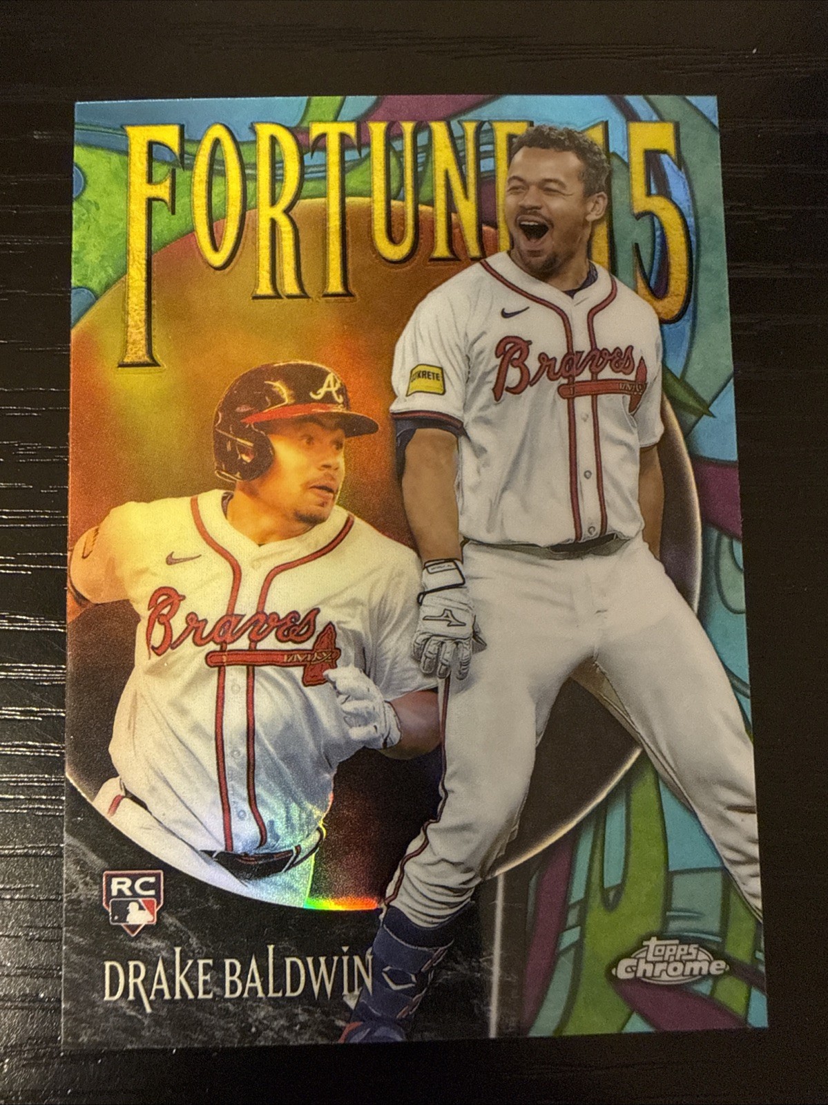 2025 Topps Chrome Update Series - Fortune 15 Drake Baldwin Rookie #F15-19 (RC)