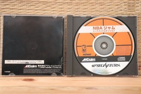 NBA Jam Tournament Edition Sega Saturn SS Japan Very Good Condition!