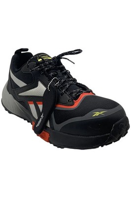 Reebok Men's Lavante Trail 2 Work Composite Toe Sneaker Black