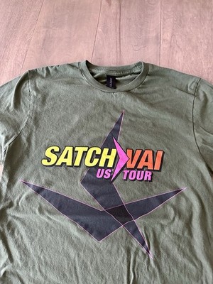 Joe Satriani & Steve Vai US Tour T-Shirt 2024 Concert Double Sided