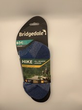 Bridgedale Junior Wandersocken Ganzjahres bequem sturmblau M 12-1 neu mit Etikett portofrei