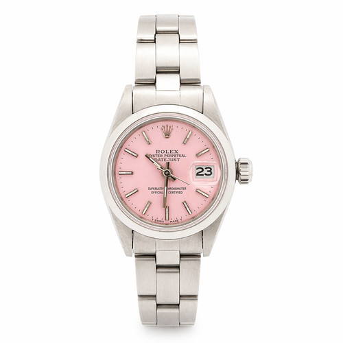 Rolex Datejust 26mm Pink Diamond Dial Jubilee Bracelet 69174