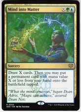 Mind into Matter Extended Art 352 Secrets of Strixhaven Magic the Gathering
