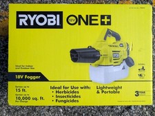Ryobi-One+ 18V Cordless Chemical Fogger Mister with Battery & Charger
