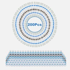 200 pcs SOLDER SEAL SLEEVE HEAT SHRINK BUTT WIRE CONNECTORS TERMINALS WATERPROOF