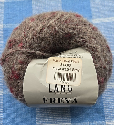 Lang Freya Yarn - Color: 164 Gray - New