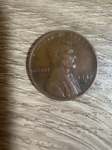 1937 Lincoln Penny Errors Ghosting - Picture 1 of 9