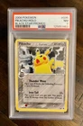2006 POKEMON BLACK STAR PROMO #035 PIKACHU-HOLO PSA 7 SWIRL