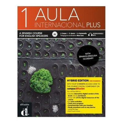 Aula internacional Plus 1 - Edicion hibrida - Edicion inglesa - Libro del alumno