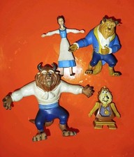 Pupazzi Gomma Disney Beauty And The Beast Bully Bullyland La Bella E La Bestia 