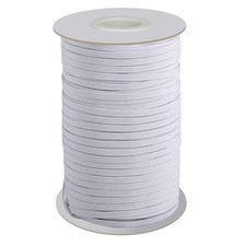 Elastic Cord 1/8 Inch 3MM x 50 Yards, Elastic String Elastic Bands for Knit...