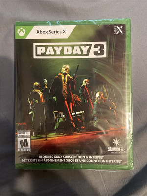 Payday 3 for Xbox Series X - NEW SEALED
