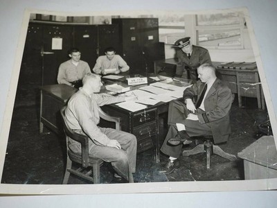 VA-773 Attack Squadron 1950's Identified on back black & White Photo 8'' x 10''