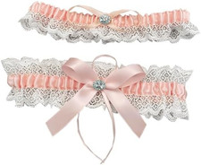 Bridal Wedding Garter Gift for Bride Lace Garter Belt Set Lace Leg Garter Belt B