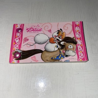 diddl sticker memo pad retro #afbd30