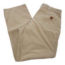 Carhartt Men's 40x32 Canvas Dungaree Carpenter Pants Loose Original B151 DKH