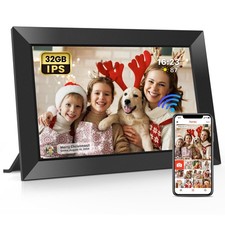 Frameo 10.1 Inch WiFi Digital Picture Frame with 32GB Memory, 1280 x 800 IPS ...